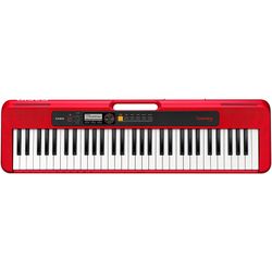Casio Casiotone CT-S200 61-Key Digital Keyboard Red