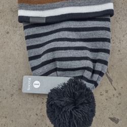 Igloos Dual Style 2 in 1 Men's One Size Winter Beanie Hat 