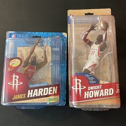 McFarlane Houston Rockets Harden & Howard Figures