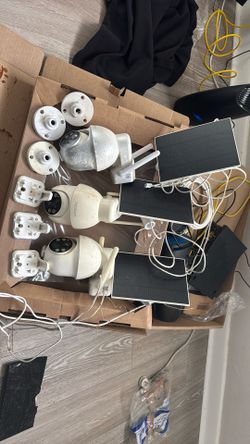 2.4GH Wi-Fi security cameras