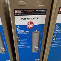 Rheem 40 Gallon Water Heater