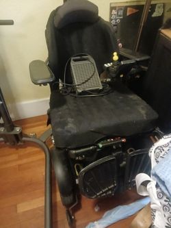 Power Wheelchair with Joystick Controller