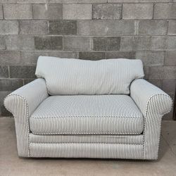 Birch Lane Cruise Adrift Striped Loveseat | Designer High End Sofa | $2,000+ MSRP