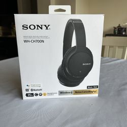 Sony Wireless Noise Cancelling Headphones-used once.