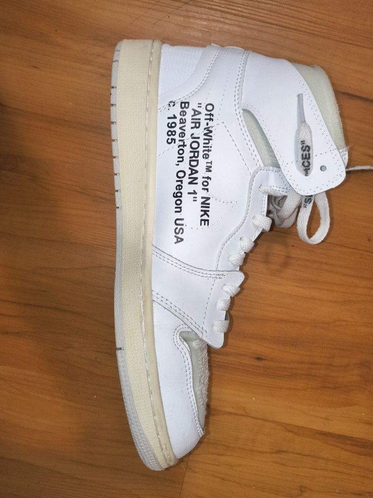 Nike Air Jordan 1 Retro High Off-White “Neutral Grey” (AQ0818-100)