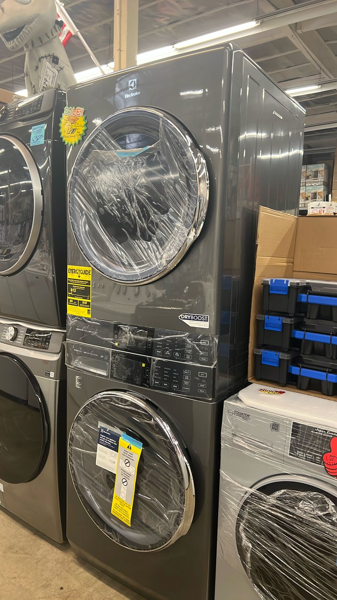 Electrolux Stack Washer And Dryer 220 Volts