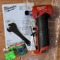 New Milwaukee M12 Fuel Brushless Cordless  Right Angle Die Grinder Tool-only $150 FIRM PICKUP ONLY 