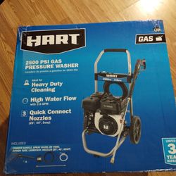 HART 2500PSI 2.5 GPM 212cc Cold Water Gas Pressure Washer

