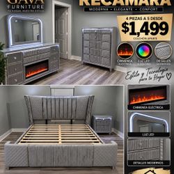 Recámara Luz Les Con Chimenea Nueva En Caja 📦 Hago Envíos 