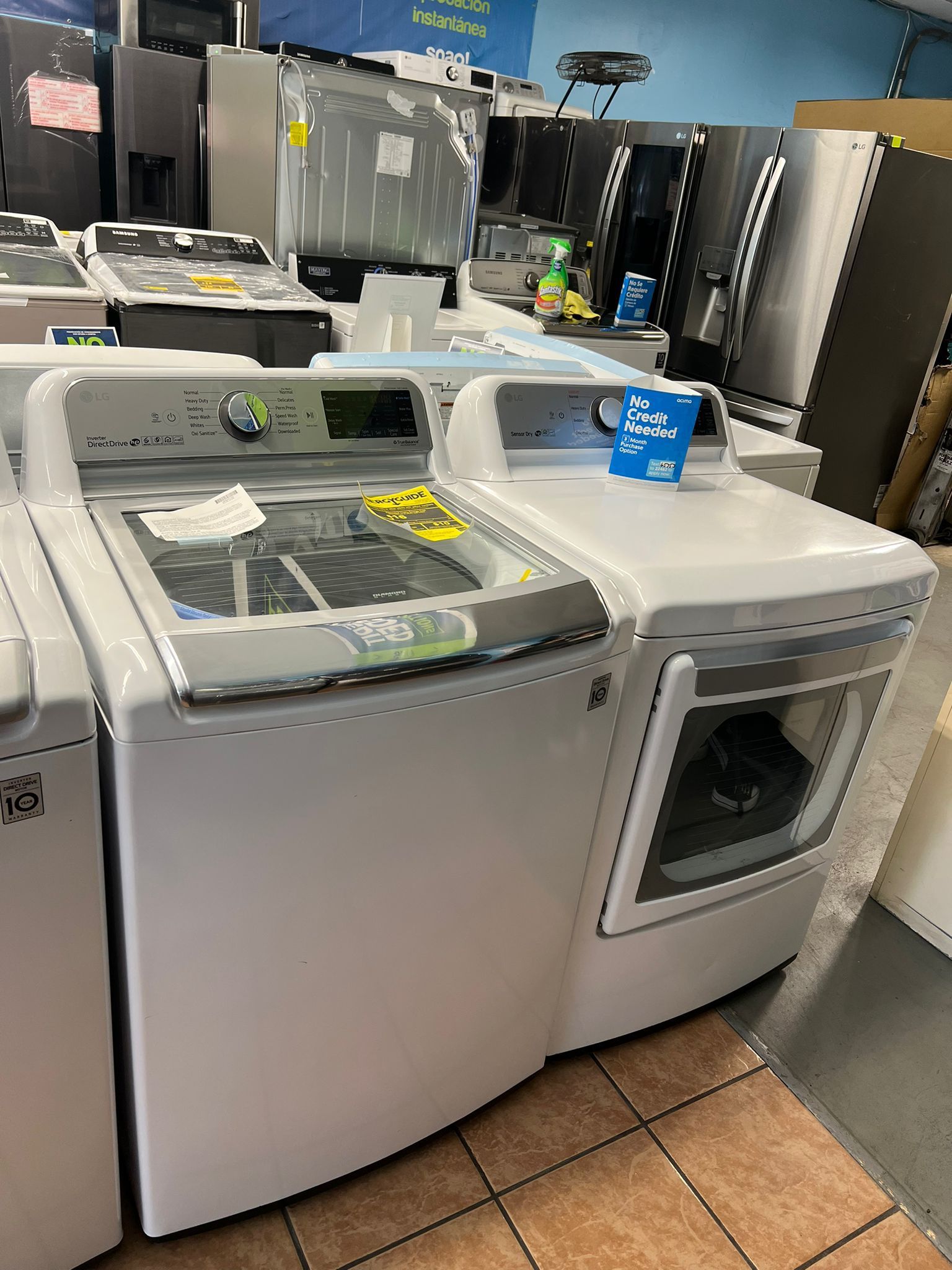 LG Washer And Dryer