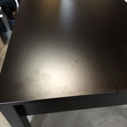 Folding Up Coffee Table Black Color