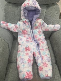 Toddler Girl Snow Suit 9-12M 