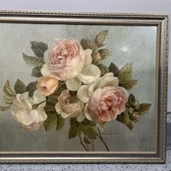 Large Vintage Framed Painting