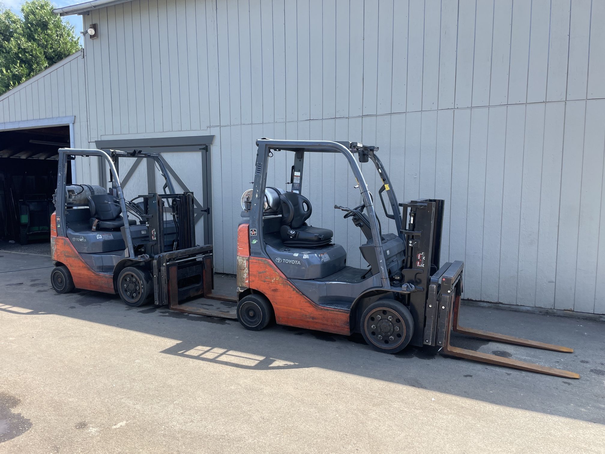 2011 Toyota 8FGCU20 LPG Forklifts - 4,500LB Lift Capacity - Hyd Forks