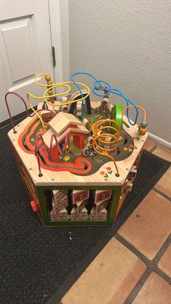 B. Toys Wooden Activity Cube