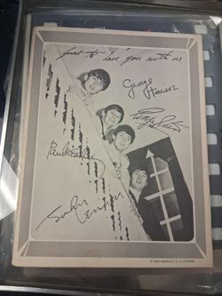 1964 Beatles Limited Official Fan Club Music Book