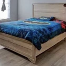 Bed With Mattress N Drawers