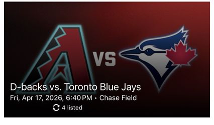 Dbacks tickets