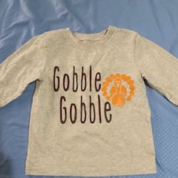 Toddler Boy Thanksgiving Shirt 2T