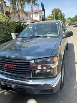 Blue GMC canyon 2007