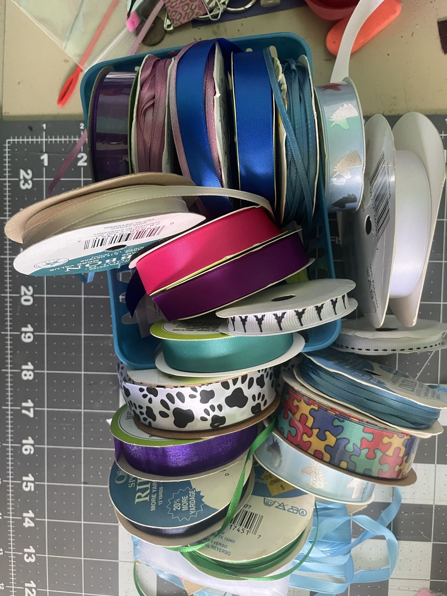 Lot Of ribbon