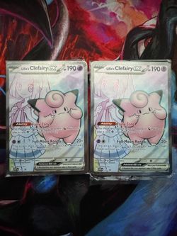 Journey Together Lillie's Clefairy ex 195 Promo Pokemon Card