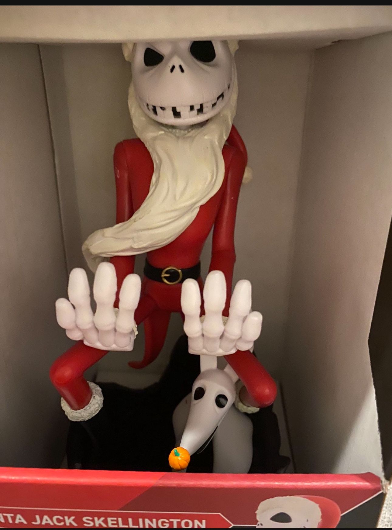 Nightmare Before Christmas Santa Jack Skellington phone and controller holder