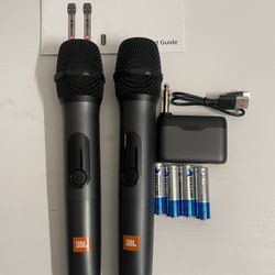 JBL Wireless Microphones 🎤 🎤