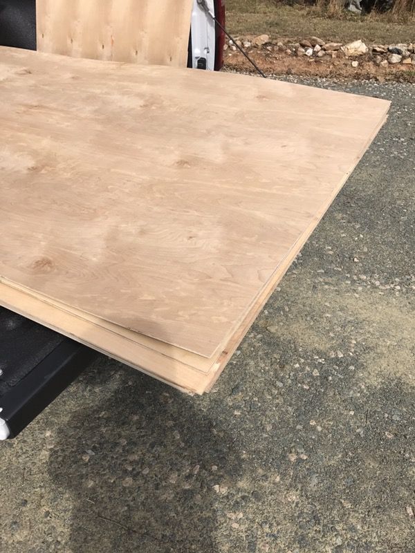 Plywood luan 4x8 underpayment 9 sheets flooring