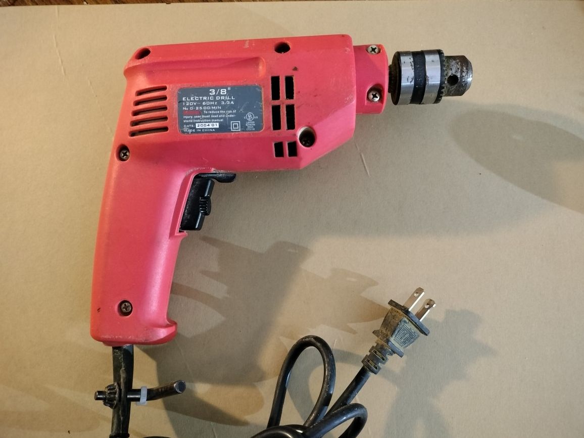 Electric Drill 3/8 Chuck