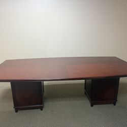 Solid Wood Conference Room Table
