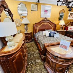 AICO By Michael Amini CORTINA Bedroom Set 5pcs