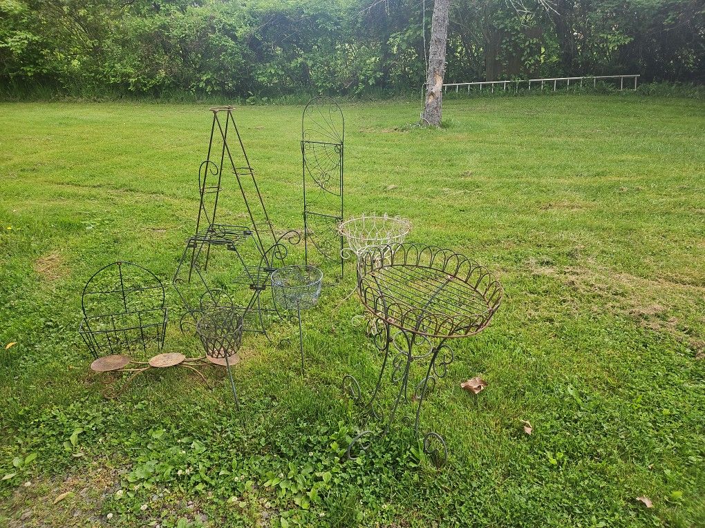 Assortment Of Plant Holders