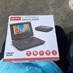 GPX Portable DVD Player