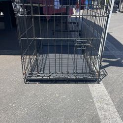 Single Door Wire Dog Or Cat Crate 