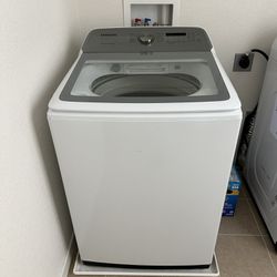 Samsung Top Load Washer With Active Water Jet White