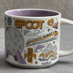 Disney Starbucks EPCOT 50th Anniversary Mug 