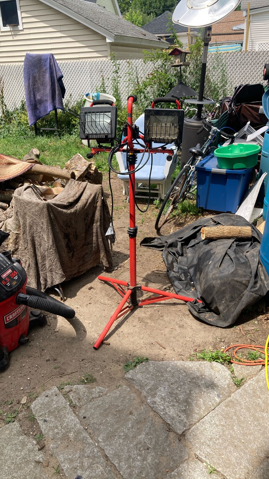 Double Headed Work Light