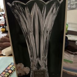 Lenox Crystal Vase 