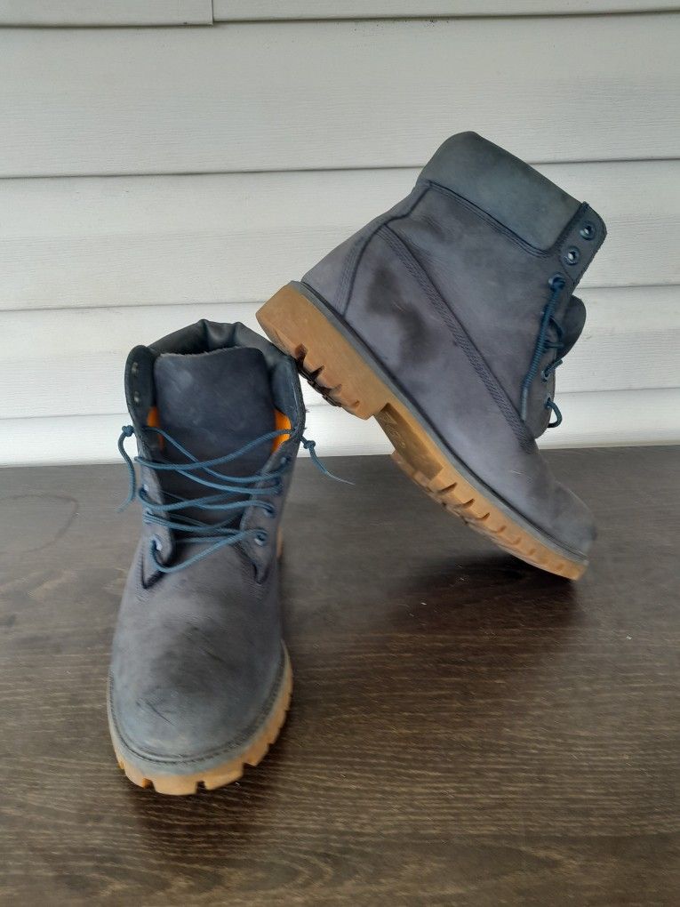 Timberland Men's 6" Premium Waterproof BOOTS 6718B Navy Size 10