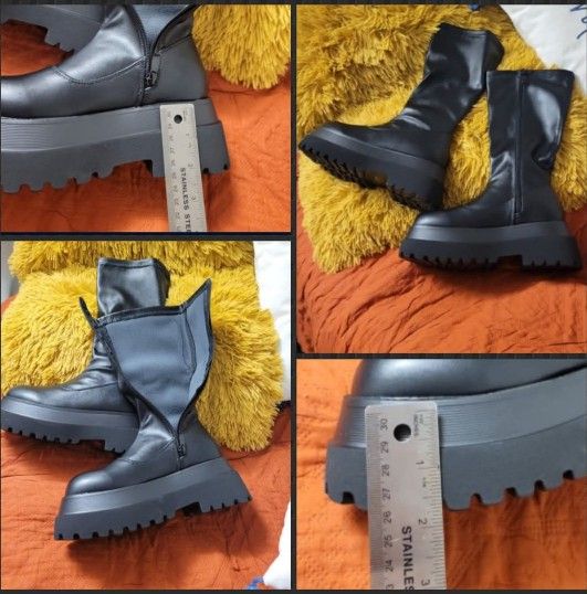 Black Boots Size 6.5