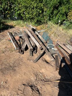 Railroad ties / Preserved wood