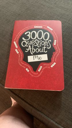 3000 Question About Me Book