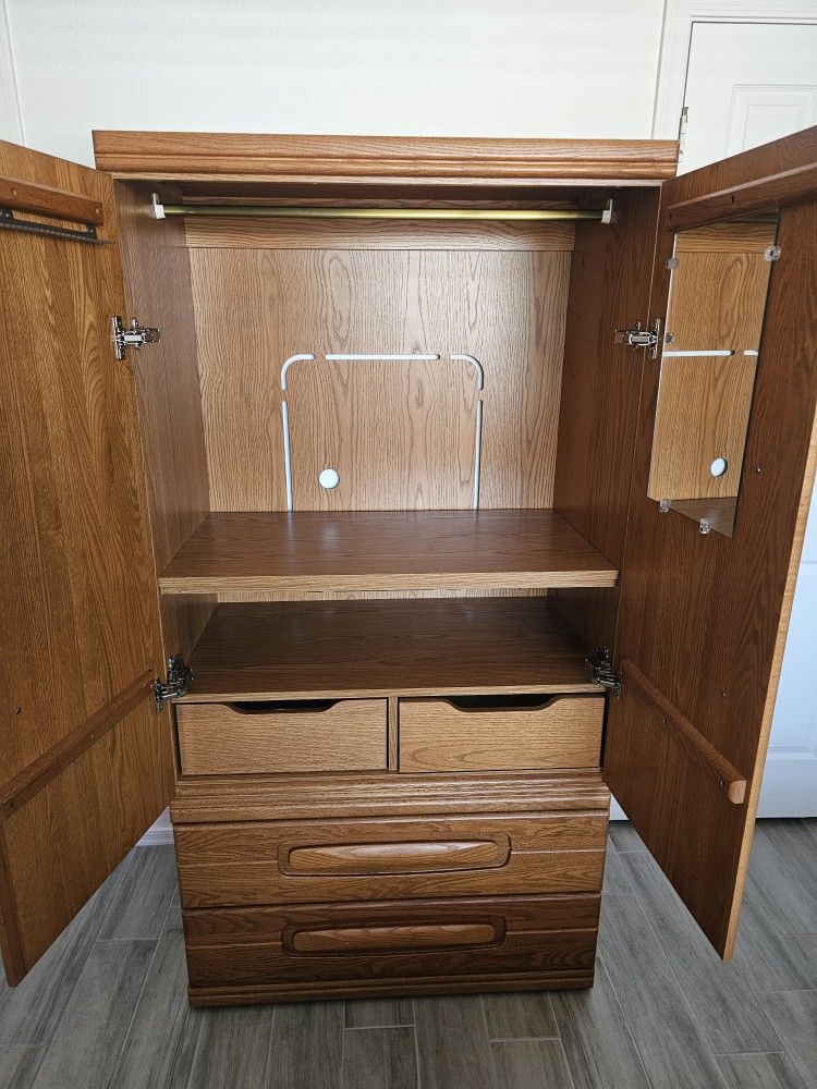 Wood Armoire For Sale