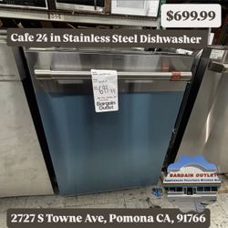 Café 24 In Stainless Steel Dishwasher 