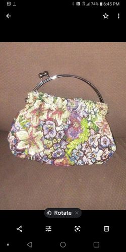 Floral handbag