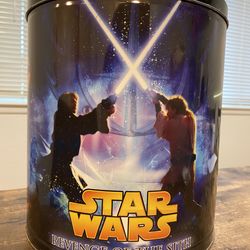 Star Wars Revenge of the Sith Blockbuster Exclusive Popcorn Bucket