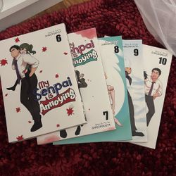 My Senpai Is Annoying Manga Volumes 6-10 NEW