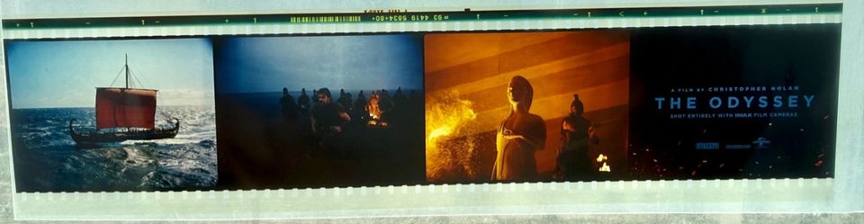 4 Cell Authentic IMAX Film Strip