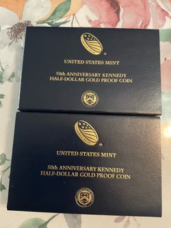2014 KENNEDY 50 th anniversary GOLD proof coin
